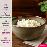 thumbnail: Cookinglife Soepkommen / Kommen Sabi Groen ø 15 cm - 6 Stuks