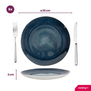 thumbnail: Cookinglife Dinerborden Belize ø 25 cm - 6 stuks