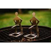 thumbnail: Cookinglife  BBQ Worsthouder - set van 2