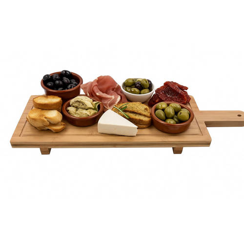 Cookinglife Cookinglive Serveerplank - Bamboe - 58 x 19 cm afbeelding