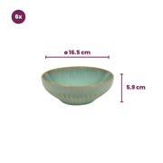 thumbnail: Cookinglife Soepkommen / Kommen Aqua Maris ø 16.5 cm - 6 Stuks