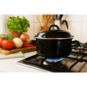 thumbnail: Cookinglife Braadpan met deksel - Emaille - Cooking - ø 26 cm / 5 Liter - geëmailleerde anti-aanbaklaag