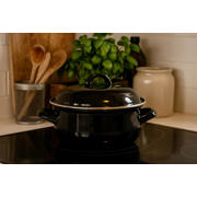 thumbnail: Cookinglife Braadpan met deksel - Emaille - Cooking - ø 26 cm / 5 Liter - geëmailleerde anti-aanbaklaag