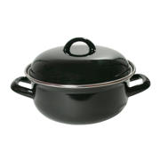 thumbnail: Cookinglife Braadpan met deksel - Emaille - Cooking - ø 26 cm / 5 Liter - geëmailleerde anti-aanbaklaag