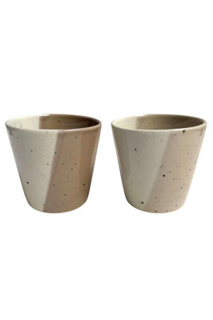 Koffiekopjes Leem 200 ml - 6 Stuks