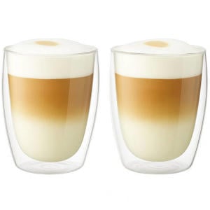 Dubbelwandige Latte Macchiato glazen 380 ml - 2 stuks