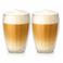 Cookinglife Dubbelwandige Latte Macchiato glazen / Koffieglazen Pumpkin 300 ml - 2 stuks