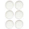Cookinglife Diepe Borden / Pastaborden Cardida Off White ø 20 cm - 6 Stuks