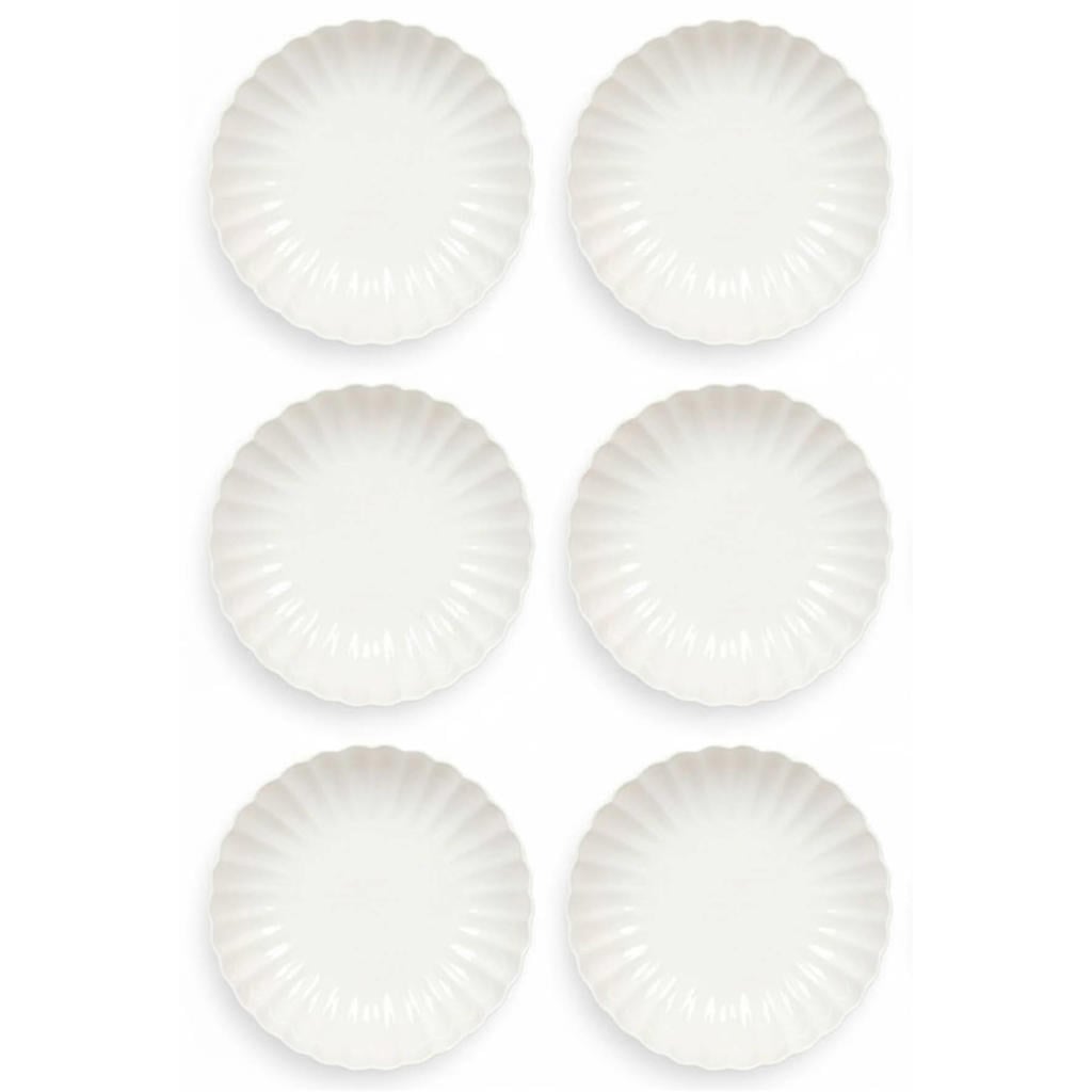 Cookinglife Diepe Borden / Pastaborden Cardida Off White ø 20 cm - 6 Stuks