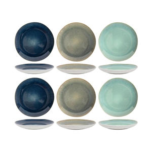 Ontbijtborden Belize Ø 21 cm - 6 Stuks