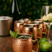thumbnail: Cookinglife Moscow Mule Cocktailbekers - Koper - 500 ml - 6 Stuks