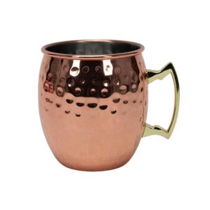 Moscow Mule Cocktailbekers - Koper - 500 ml - 6 Stuks