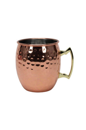 Moscow Mule Cocktailbekers - Koper - 500 ml - 6 Stuks