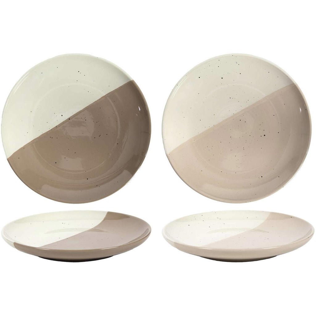Cookinglife Dinerborden Leem ø 27 cm - 6 Stuks