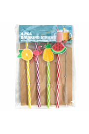 thumbnail: Cookinglife Cocktailglazen / Tiki Ananas Glazen + Herbruikbare Rietjes Zomers Fruit - 4 Stuks