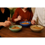 thumbnail: Cookinglife Serviesset Aqua Maris 18-delig / 6 personen - 6 dinerborden, 6 ontbijtborden en 6 kommen
