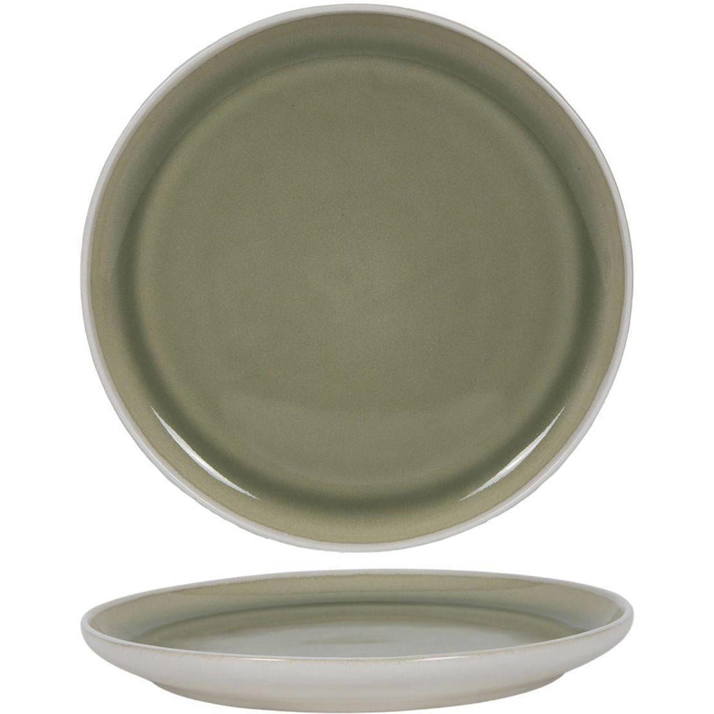 Cookinglife Dinerborden Mos Groen ø 27 cm - 6 Stuks
