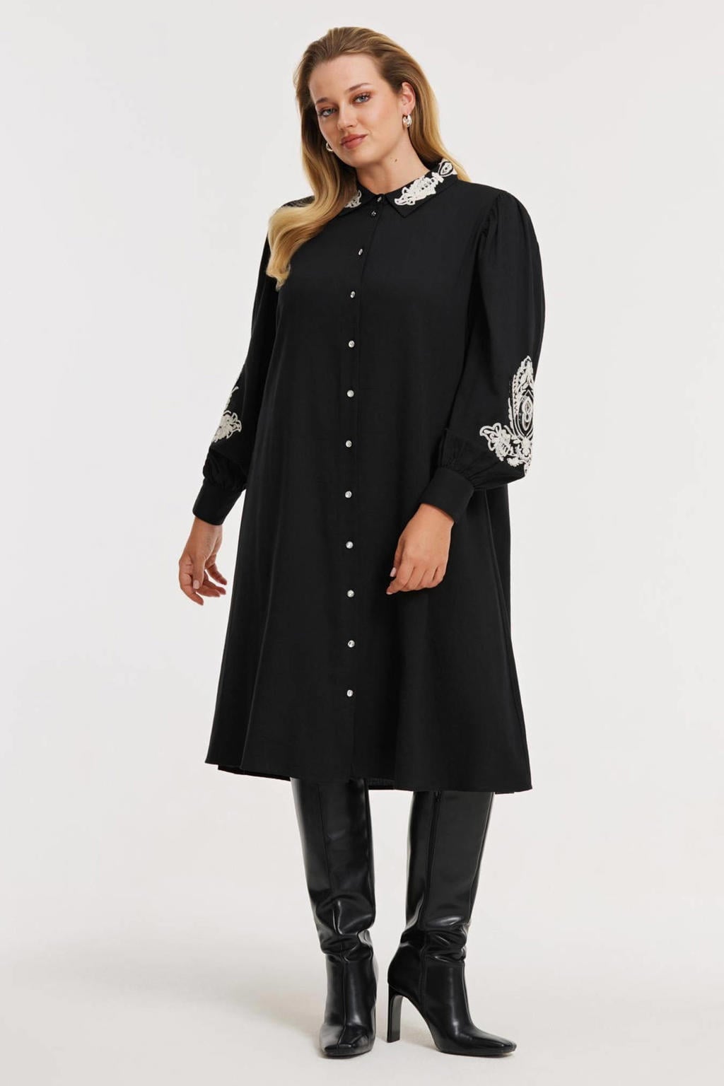 YOEK blousejurk zwart