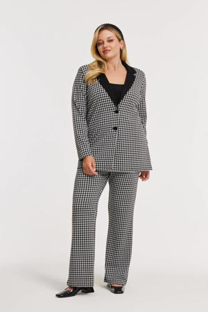 regular blazer zwart