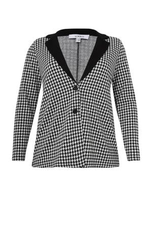 regular blazer zwart
