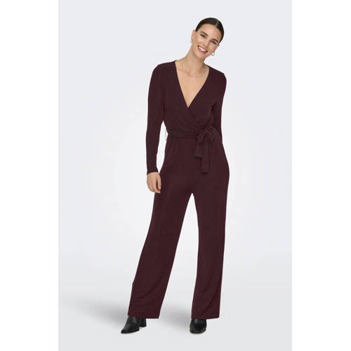 ONLY jumpsuit regular met glitter afbeelding