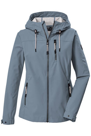 outdoor jas grijsblauw