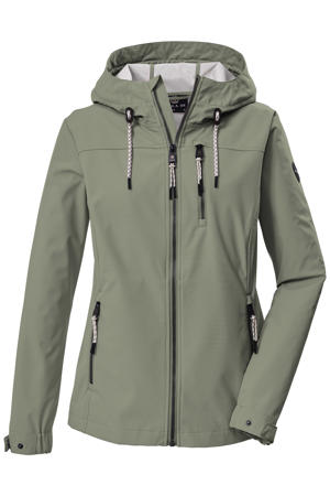 outdoor jas lichtgroen