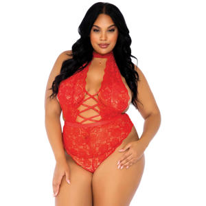 +size kanten stringbody rood