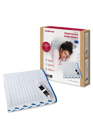  elektrische onderdeken - HN1312V - 150 x 80 cm - wit/blauw