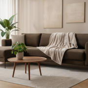 thumbnail: Inventum  elektrische bovendeken - HB185T - 180 x 130 cm - taupe