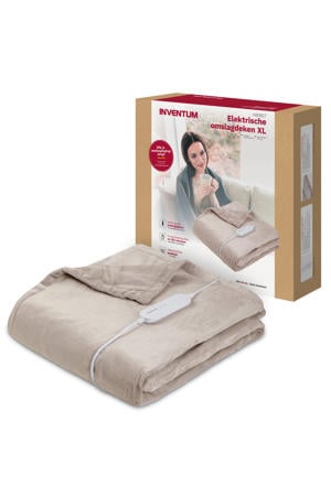 elektrische bovendeken - HB185T - 180 x 130 cm - taupe