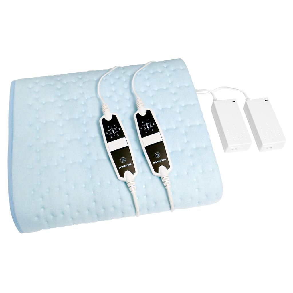 Inventum elektrische onderdeken - HNL4212Z - 160 x 92 cm - lichtblauw
