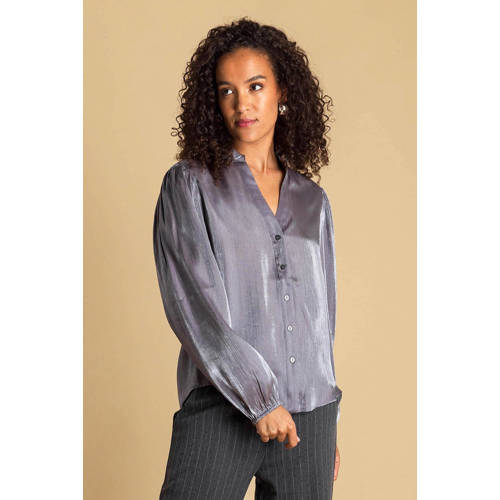 Ivy Beau blouse zilver afbeelding