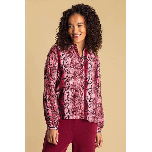 Ivy Beau blouse donkerrood afbeelding