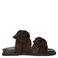 Copenhagen Shoes suède slippers donkerbruin