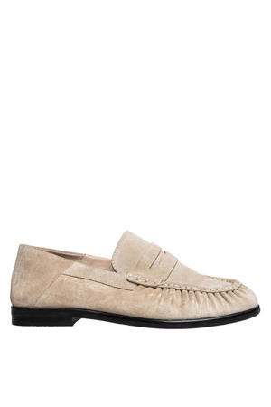 Paris and Me S. suède loafers beige