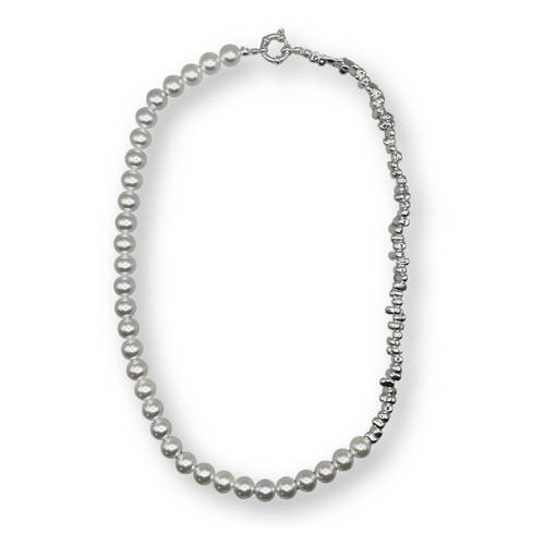 Bonnie Studios X Catwalk Junkie ketting Wild Romance zilverkleurig afbeelding