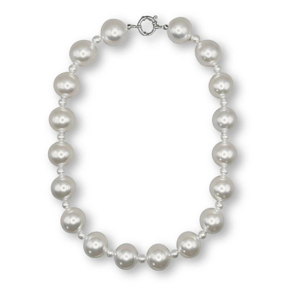 Bonnie Studios X Catwalk Junkie ketting Moonlight parelmoer