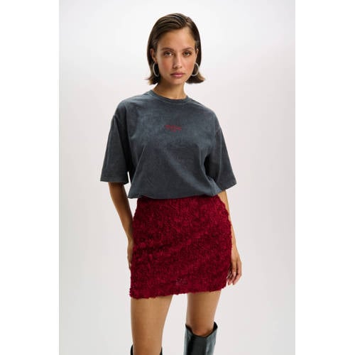 Refined Department X Vedder & Vedder korte rok rood afbeelding