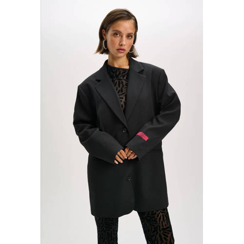 Refined Department X Vedder & Vedder oversized blazer zwart afbeelding