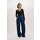 Refined Department X Vedder & Vedder wide leg jeans dark blue denim