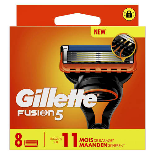 Gillette Fusion scheermesjes - 8 stuks afbeelding
