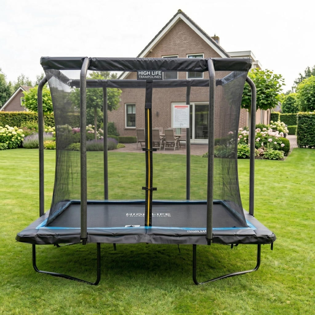 High Life trampoline 214x153x80 cm