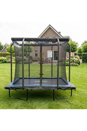 trampoline 214x153x80 cm