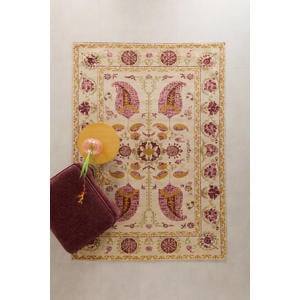 vloerkleed Romina roze/burgundy (290x200cm)