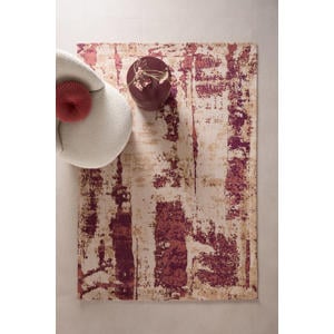 vloerkleed Renato bordeaux/roze (230x160cm)