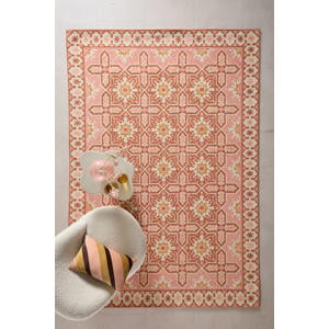 vloerkleed Rosalia roze/terra (290x200cm)
