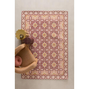 vloerkleed Rosalia roze/burgundy (230x160cm)