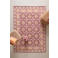 NOUS Living vloerkleed Rosalia roze/burgundy (290x200cm)