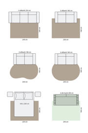 thumbnail: Studio LIVIT vloerkleed wol Besar (230x160 cm)